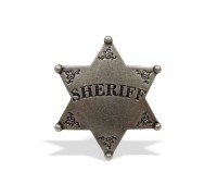 Значок Шерифа шестиконечный