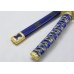 Самурайский меч Тати/Тачи синие ножны