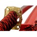 Набор самурайских мечей 2 шт. ножны алый мрамор