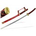 Самурайский меч Тати/Тачи красные ножны