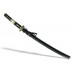 Вакидзаси самурайский меч классический черные ножны
