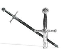 Меч Экскалибур Excalibur King Arthur's никель с ножнами