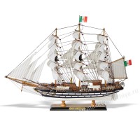 Модель парусного корабля "Америго Веспуччи" малый Италия