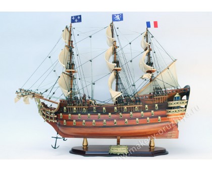 Модель линейного корабля "Royal Louis" средний Франция