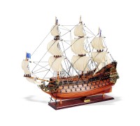 Модель линейного корабля "Солей Рояль" средний Франция