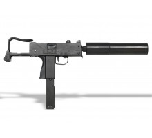 Пистолет-пулемет Ingram Mac 11 с глушителем