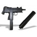Пистолет-пулемет Ingram Mac 11 с глушителем