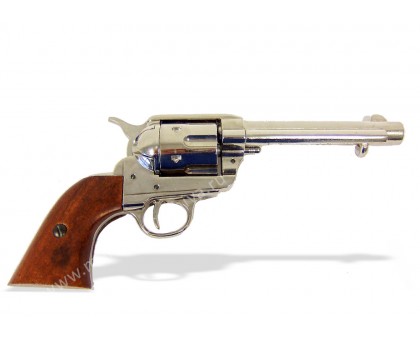Револьвер Кольт Миротворец 5½" дюймов блестящий ствол 45 калибр 1873 год