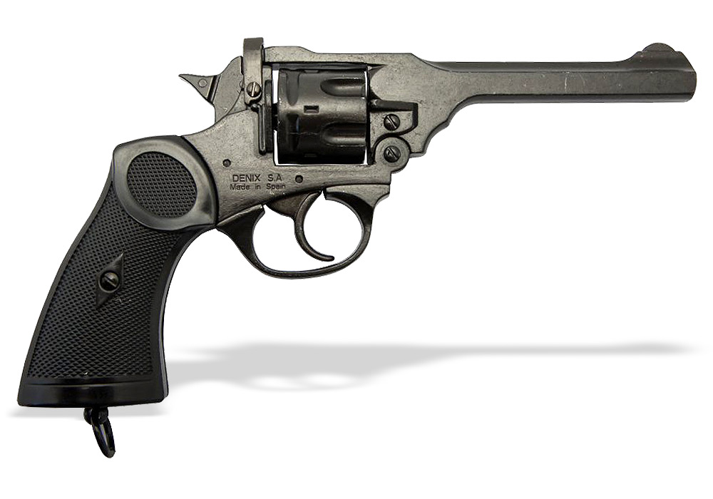 Resin webley revolver