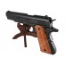 Пистолет Кольт м1911а1 45 калибра (Colt m1911a1) деревянные накладки разборный