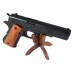 Пистолет Кольт м1911а1 45 калибра (Colt m1911a1) деревянные накладки разборный