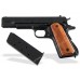 Пистолет Кольт м1911а1 45 калибра (Colt m1911a1) деревянные накладки разборный
