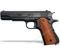Пистолет Кольт м1911а1 45 калибра (Colt m1911a1) деревянные накладки