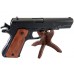 Пистолет Кольт м1911а1 45 калибра (Colt m1911a1) деревянные накладки