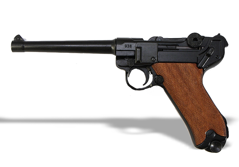Люгер парабеллум р-08, модель 1898 года, деревянные накладки DE-M-1144