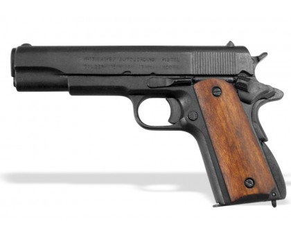 Пистолет Кольт 1911 45 калибра деревянные накладки