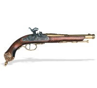 Перкуссионный пистолет Brescia 1825 г. латунь