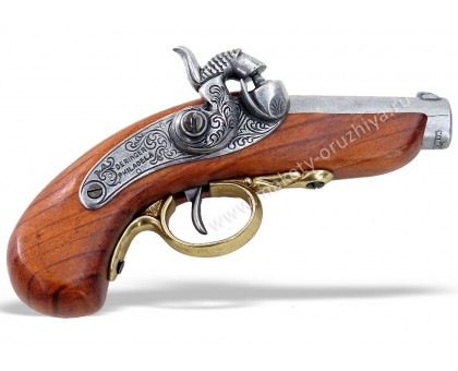 Пистолет Деринджер Филадельфия США 1850 г. капсюльный мини