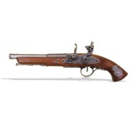 Пистолет кремневый для левшей Франция XVIII в