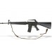 Американская штурмовая винтовка M16A1 с ремнем