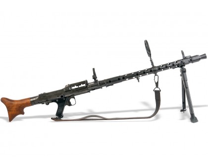 Пулемет МГ 34 (MG-34) с ремнем и прицелом