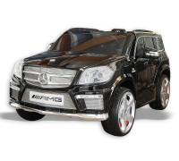 Электромобиль для детей с пультом управления Mercedes Benz GL63 AMG черный