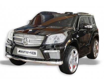 Электромобиль для детей с пультом управления Mercedes Benz GL63 AMG черный