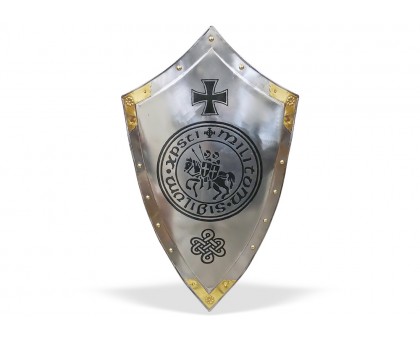 Щит Тамплиера с печатью Ордена