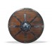 Щит круглый Викинга деревянный с умбоном