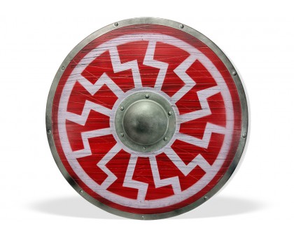 Щит круглый славянский «Коловрат» деревянный 