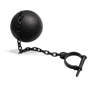 Кандалы с ядром тюремные декоративные