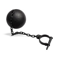 Кандалы с ядром тюремные декоративные