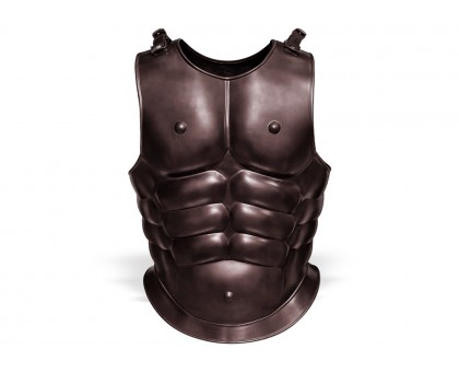 Кираса мускульная средневековая с защитой спины Lorica Musculata