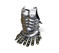 Кираса мускульная древнеримская с защитой спины