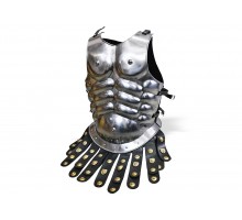 Кираса мускульная древнеримская с защитой спины