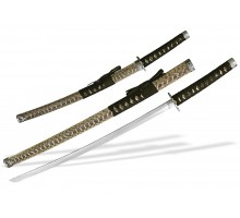 Набор самурайских мечей под змеиную кожу