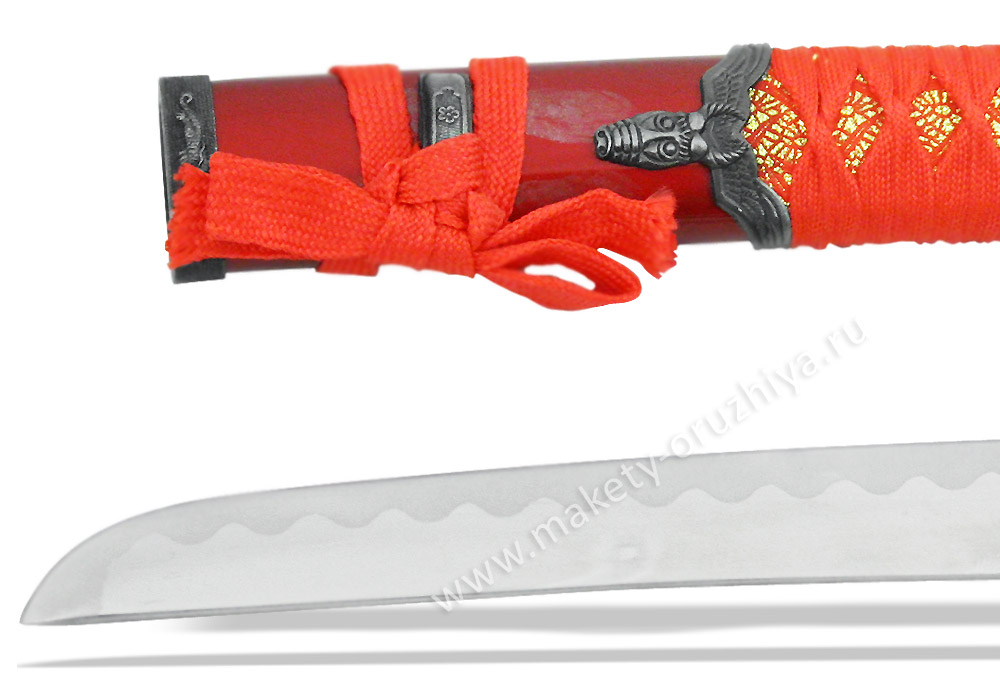 Японский нож для харакири "Красный Дракон" (Tanto Red Dragon) купить в ...