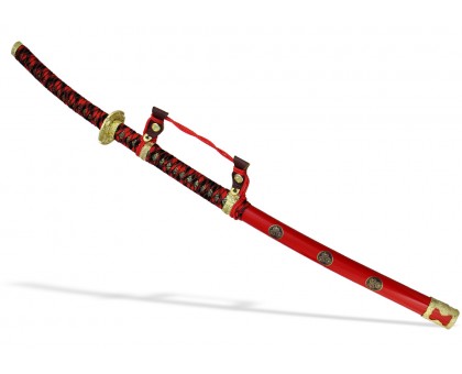 Самурайский меч Тати/Тачи красные ножны