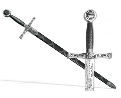 Меч Экскалибур Excalibur King Arthur's никель с ножнами
