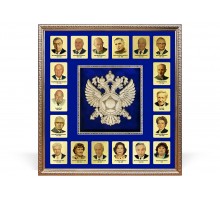Панно "Легенды разведки" 50x54 см.