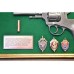 Панно с револьвером Наган со знаками ФСБ в подарочном футляре