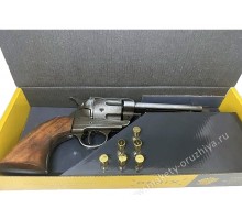 Револьвер Кольт Миротворец 5½" дюймов черный ствол 45 калибр 1873 год с 6 патронами