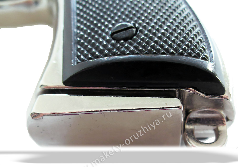 Муляж пистолета Беретта 92 никелированный (Beretta pistol 92) купить с ...