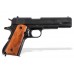 Пистолет Кольт м1911а1 45 калибра (Colt m1911a1) деревянные накладки разборный