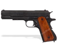 Пистолет Кольт м1911а1 45 калибра (Colt m1911a1) деревянные накладки разборный