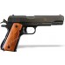 Пистолет Кольт м1911а1 45 калибра (Colt m1911a1) деревянные накладки