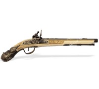 Пистоль кремневый Германия 17 в. слоновая кость Пистоль кремневый Германия 17 в. слоновая кость