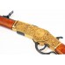 Винтовка Winchester США 1873 г. с 3 патронами латунь с гравировкой