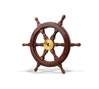 Штурвал корабля декоративный 60 см / 24"