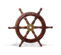 Штурвал корабля декоративный 75 см / 30"